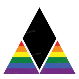 The Men Diamondlosophy Rainbow Symbol