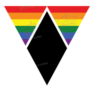 The Women Diamondlosophy Rainbow Symbol